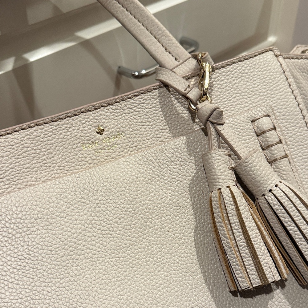 Kate Spade Pebble Gray Bag with original dust bag - Picture 5 of 7